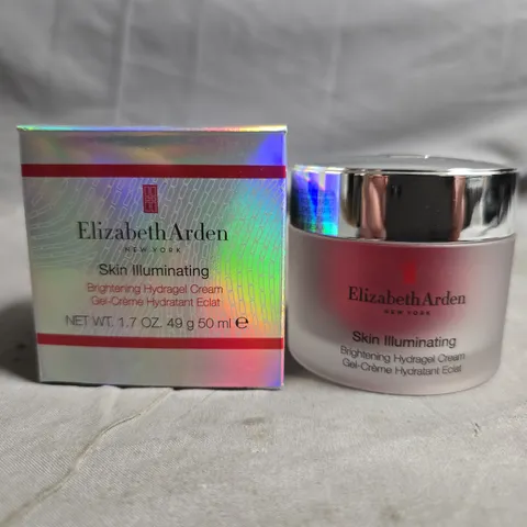 ELIZABETH ARDEN SKIN ILLUMINATING BRIGHTENING HYDRAGEL CREAM 50ML – BOXED