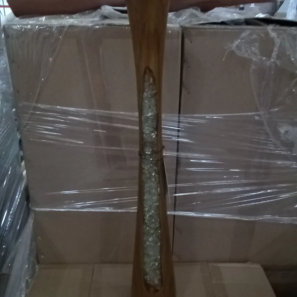 BOX CONTAINING 6 BRAND NEW WOOD RESIN C/H LARGE