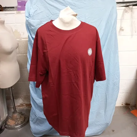 PRETTY GREEN LOUNGE 3 PACK T-SHIRTS – RED, SIZE L