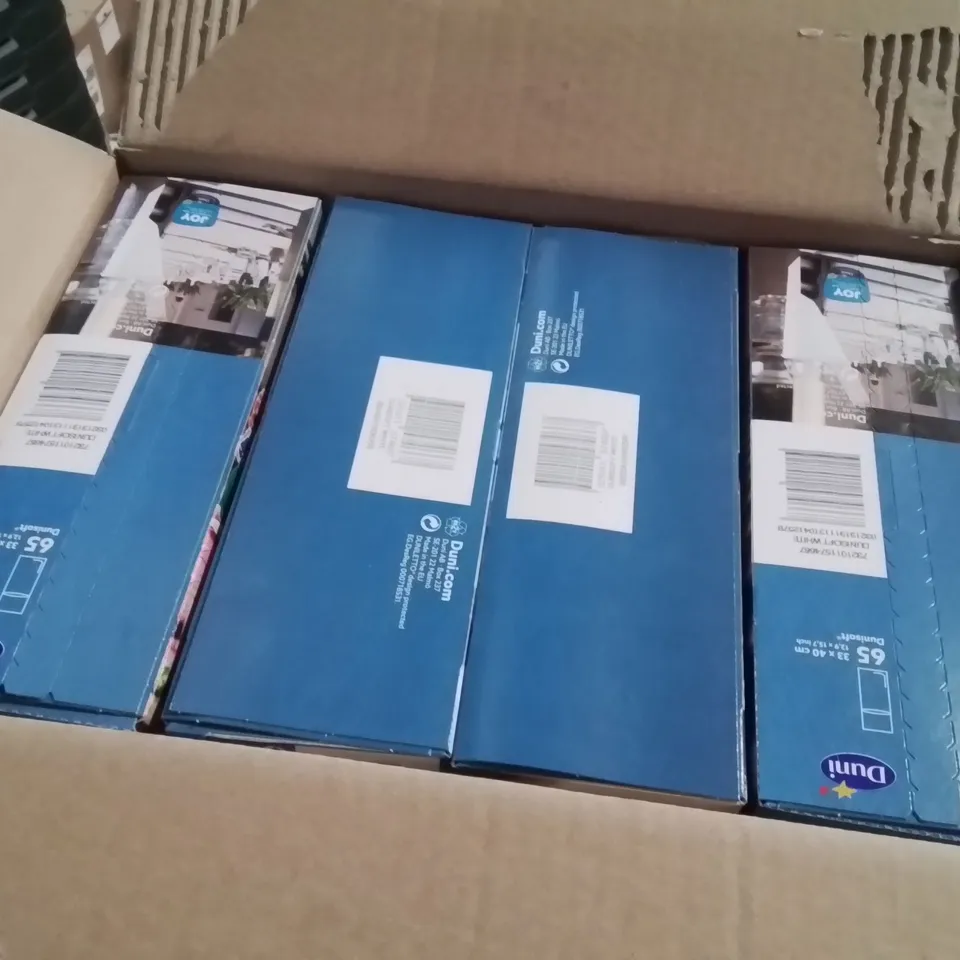 BOXED DUNI JOY 65 DUNILETTO SLIM POCKET NAPKINS APPROXIMATELY 4 BOXES 