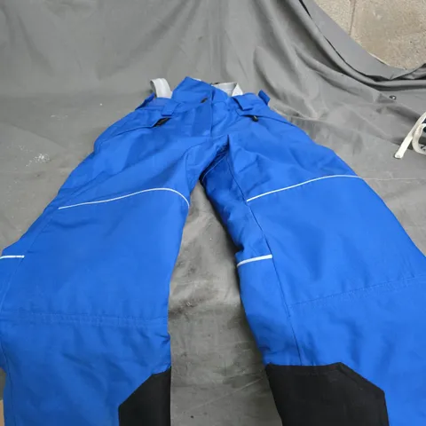 UK 7 STORMPACK BLUE KIDS' SKI PANTS