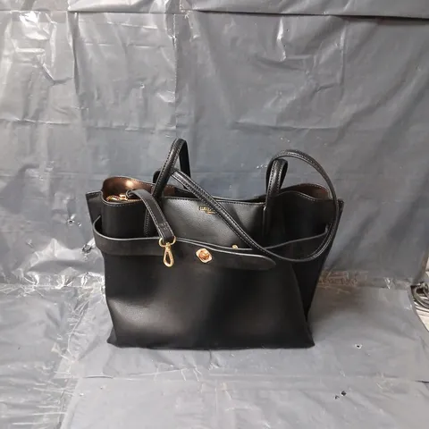 LUELLA GREY LONDON LARGE HANDBAG IN BLACK