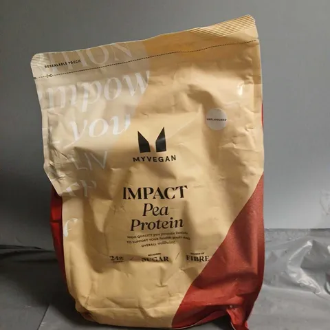 MY VEGAN IMPACT PEA PROTEIN UNFLAVOURED - 2.5KG