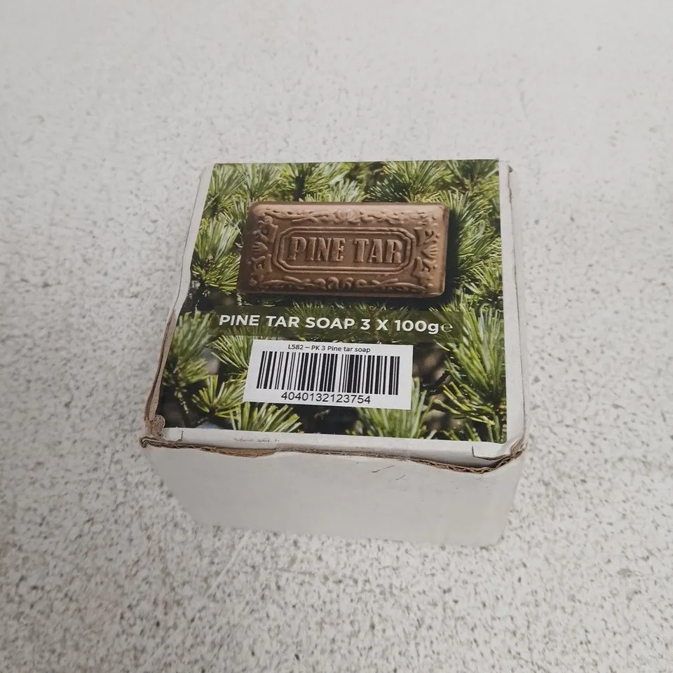 PINE TAR SOAP – 3 X 100G