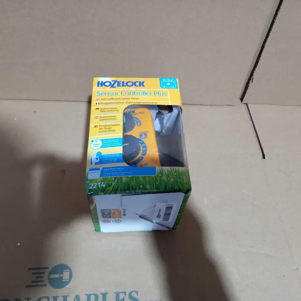 HOZELOCK 2214 0000 SENSOR CONTROLLER PLUS, YELLOW/GREY, 40X25X15 CM
