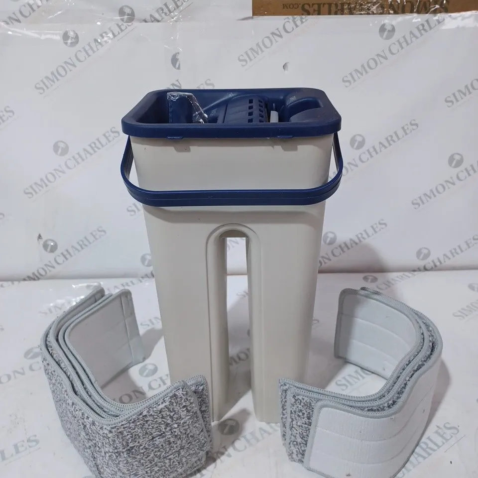 BOXED MOP PRO CLEANING SET TO INCLUDE MOP, BUCKET & MICROFIBRE PADS 