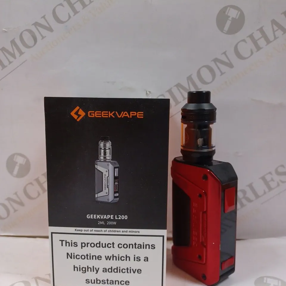BOXED GEEK VAPE L200 200W - RED