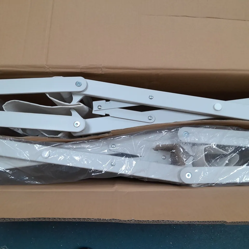 MY GARDEN STORIES SET OF 2 FOLDING DIRECTOR CHAIRS IN PEBBLE - COLLECTION ONLY