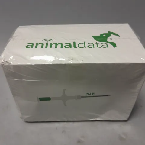 BOXED AND SEALED ANIMALDATA 1.25X7MM FDX-B PET ID MICROCHIPS RFID GLASS TRANSPONDER IMPLANT KIT
