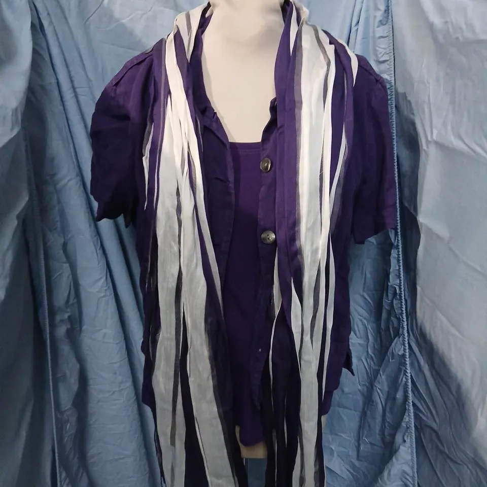 HOBBS LONDON PURPLE WOMEN'S OUTFIT – UK 14