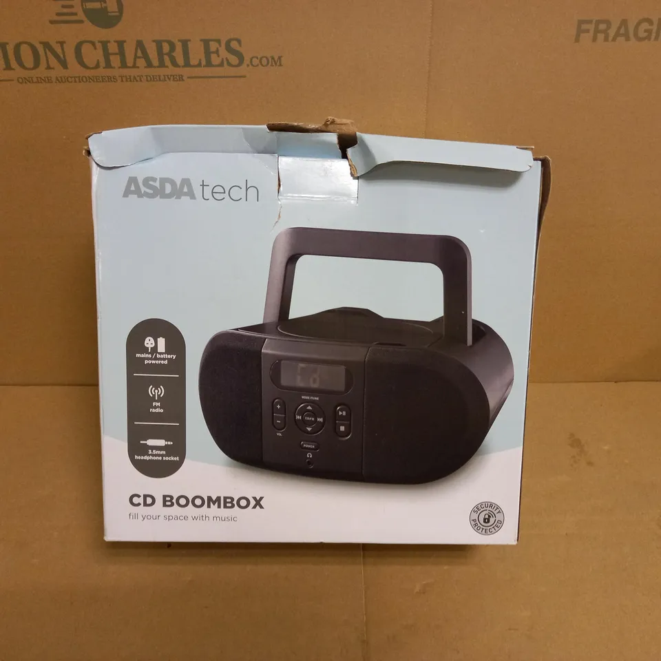CD BOOMBOX-FM RADIO