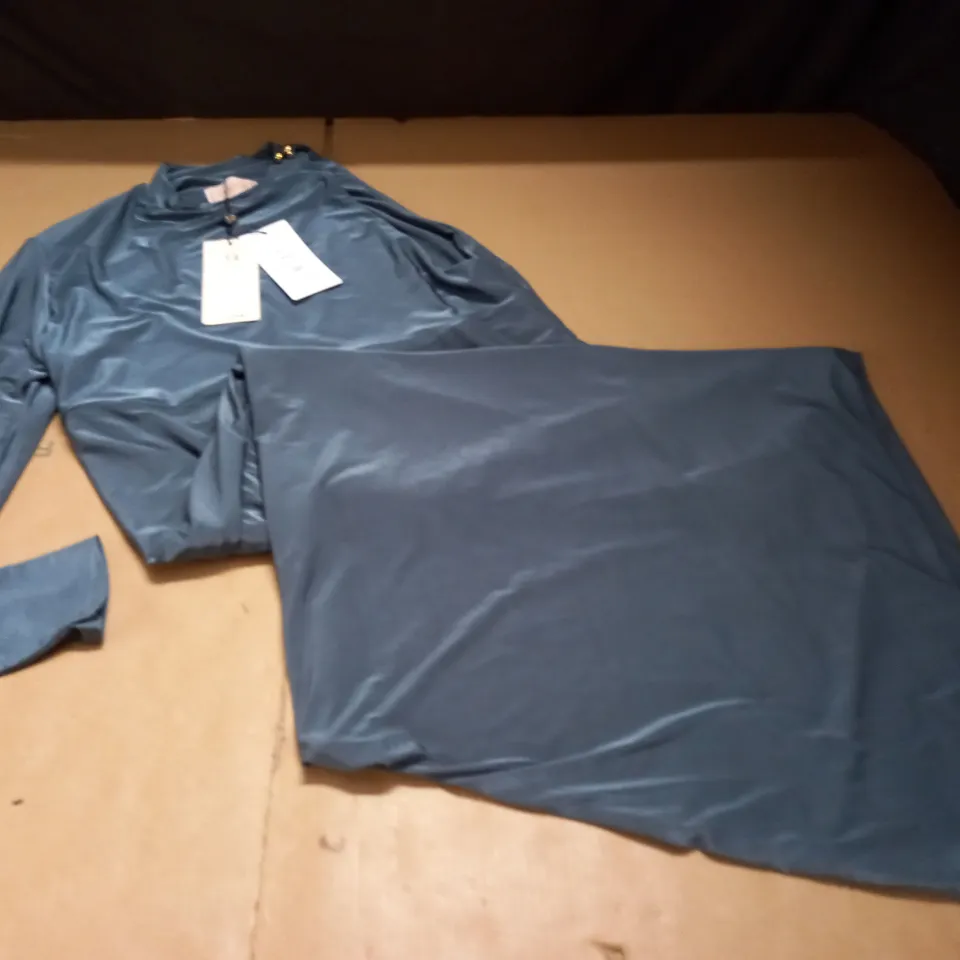 CLUB OF LONDON ONE SLEEVE DRESS - UK 14