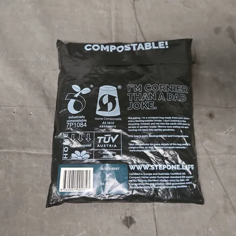 STEP ONE BOXER BRIEFS SIZE XL