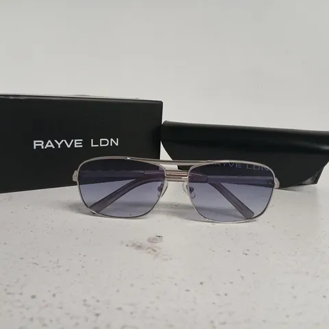 RAYVE LDN AVIATOR SUNGLASSES – METAL FRAME WITH PURPLE LENSES