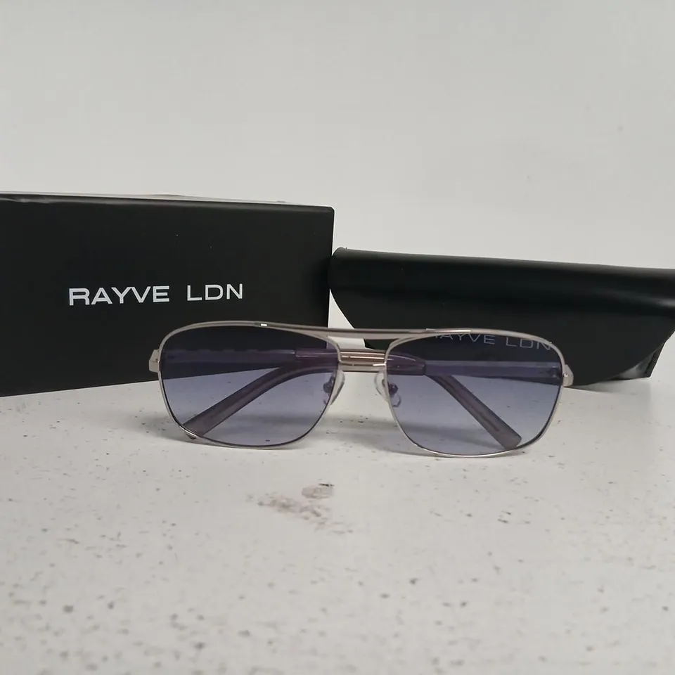 RAYVE LDN AVIATOR SUNGLASSES – METAL FRAME WITH PURPLE LENSES