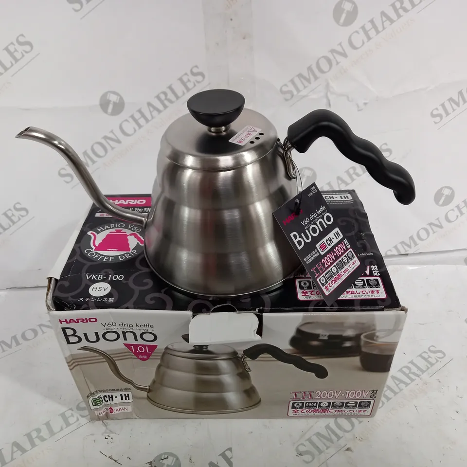 BOXED BUONO HARIO V60 DRIP KETTLE