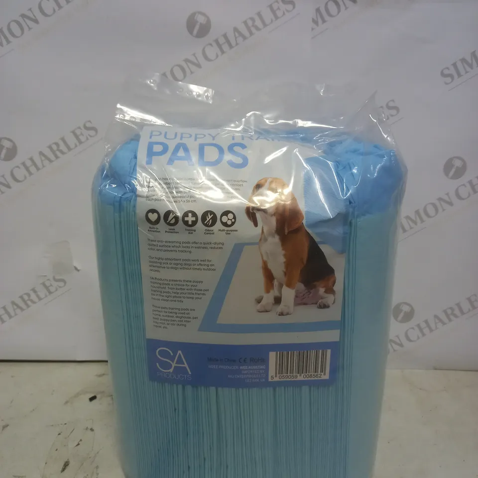 SEALED PUPPY TRAINING PADS 56X56CM