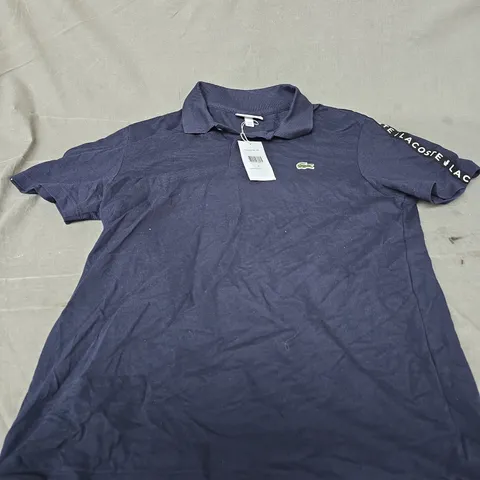 LACOSTE REGULAR FIT NAVY POLO SHIRT β MEN'S SIZE M
