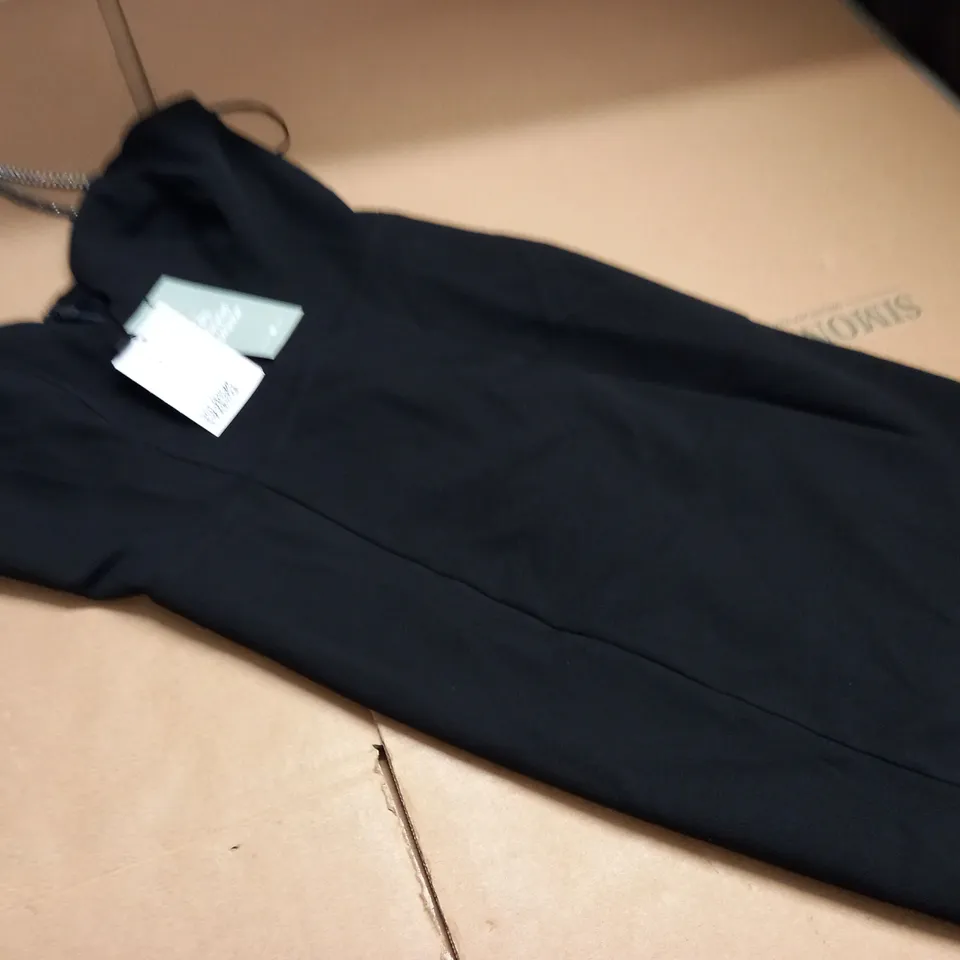 H&M BLACK DRESS - UK 8