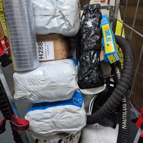 CAGE OF APPROXIMATELY 10 ASSORTED HOUSEHOLD ITEMS - COLLECTION ONLY