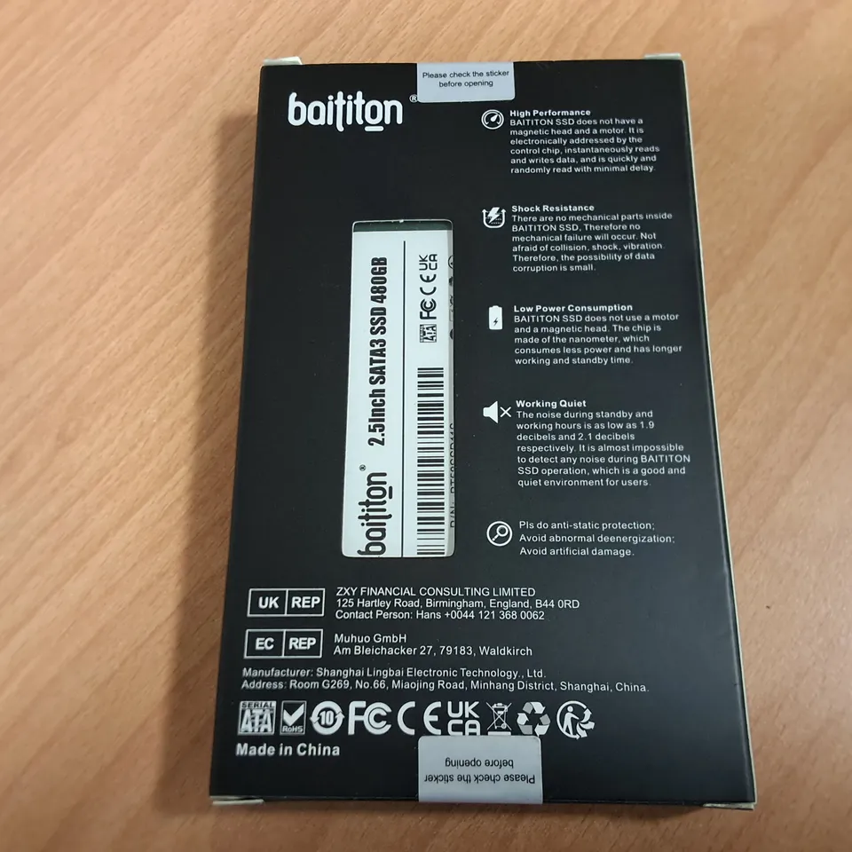 SEALED BAITITON 2.5" SATA3 480GB SSD