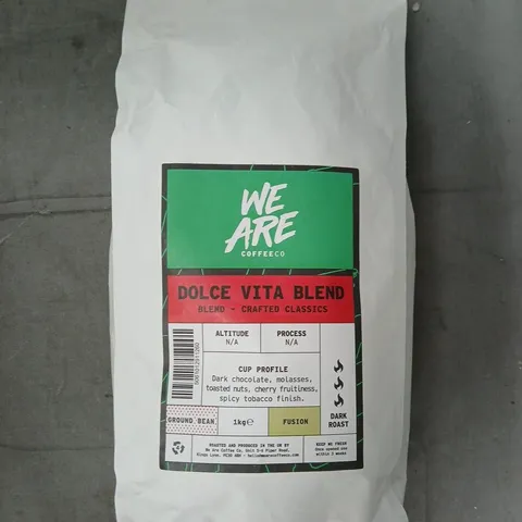 WE ARE COFFEECO DOLCE VITA COFFEE BLEND (1KG)