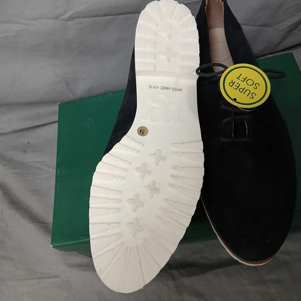 PAUL GREEN SOFT SUEDE LACE-UP SHOES – UK 5.5 (5 1/2) WOMEN’S DESIGNER SHOES