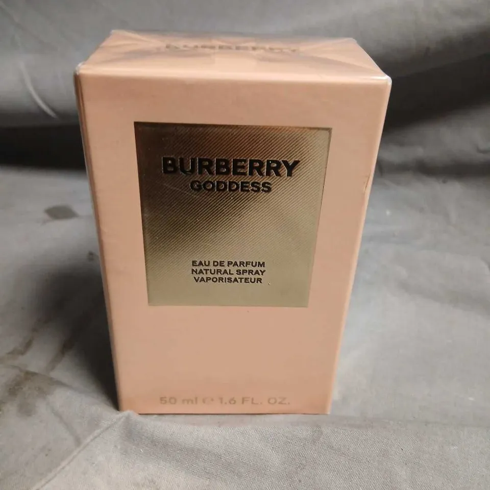 BOXED AND SEALED BURBERRY GODDESS EAU DE PARFUM 50ML