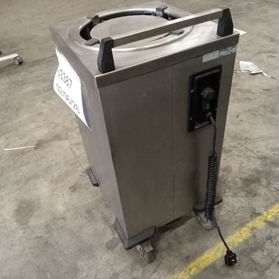 DIAMOND THN-MS 310 COMMERCIAL MOBILE HEATED PLATE DISPENSER