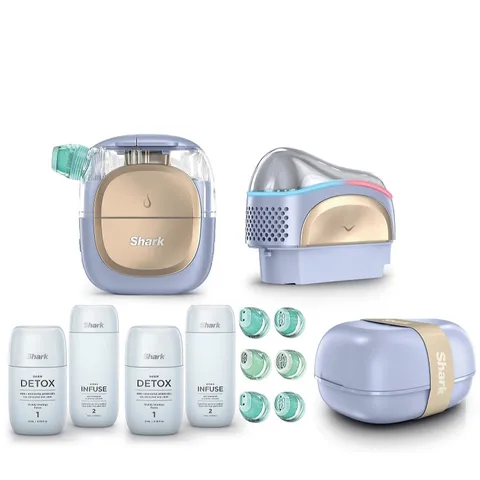 SHARK FACIAL PRO GLOW AND DEPUFFI BOXED