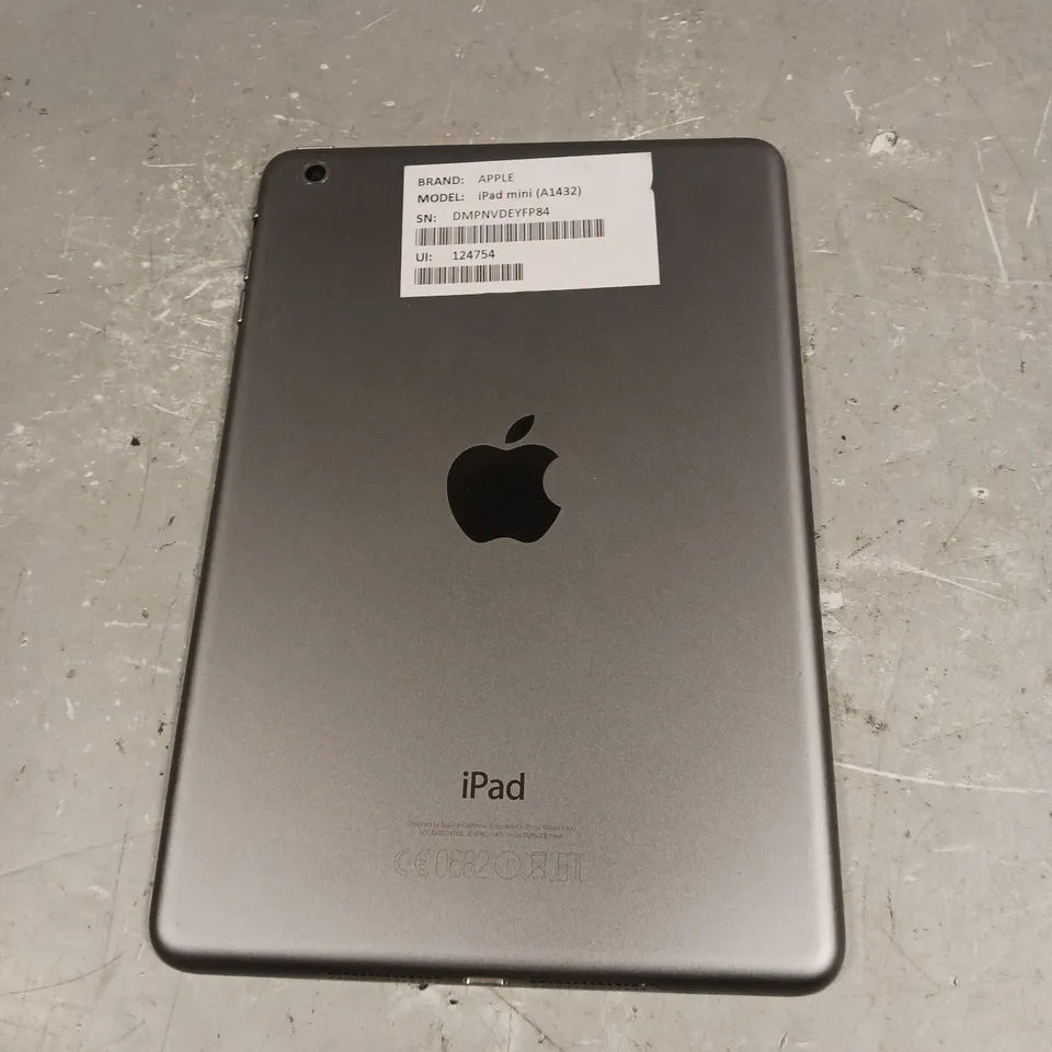 APPLE IPAD MINI GREY - MODEL A1432