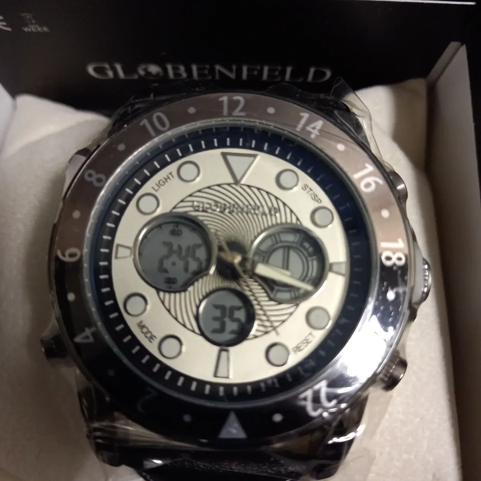 GLOBENFELD MIRAGE WHITE DIAL WATCH