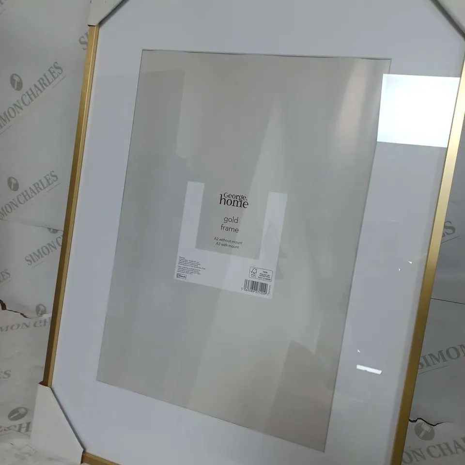 GOLD PHOTO FRAME 60CM X44 CM