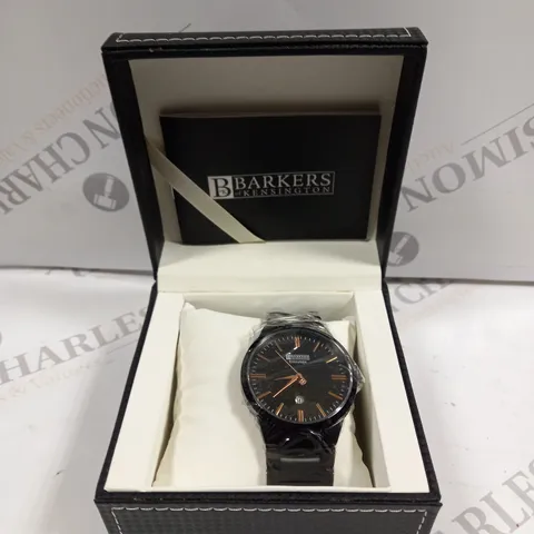 BOXED BARKERS OF KENSINGTON ENTOURAGE ROSE WATCH