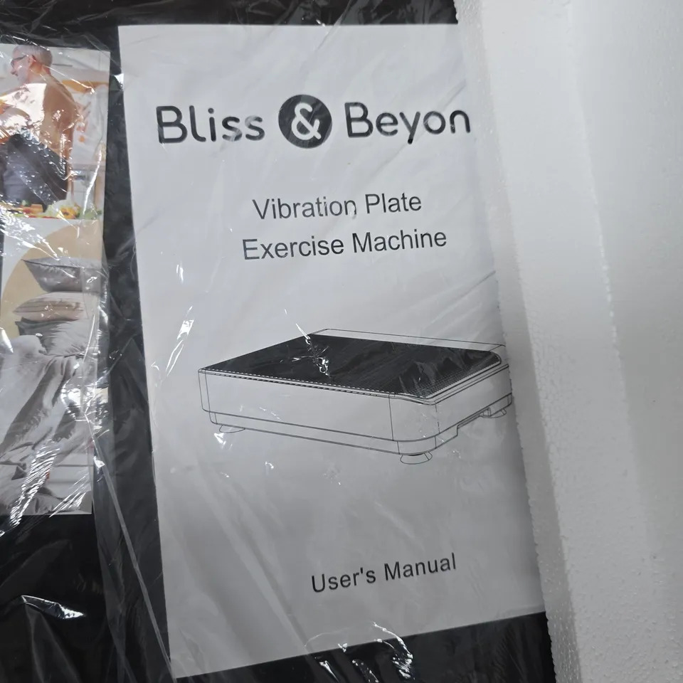 BLISS & BEYON VIBRATION PLATE EXERCISE MACHINE