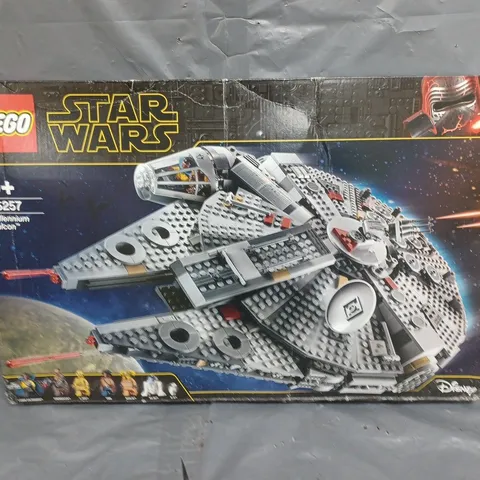 BOXED LEGO STAR WARS MILLENNIUM FALCON 75257