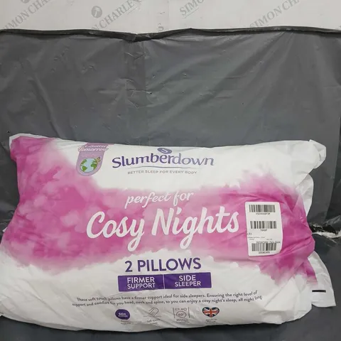SLUMBERDOWN SOFT PILLOW - 2 PACK