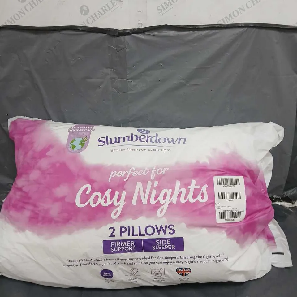 SLUMBERDOWN SOFT PILLOW - 2 PACK