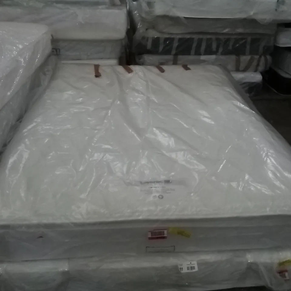 BAGGED SILENTNIGHT LAYZEE OPEN COIL PILLOW TOP 5FT MATTRESS 