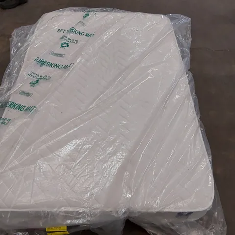 QUALITY BAGGED 4' SMALL DOUBLE SERENITY HYBRID COIL AND MEMORY FOAM MATTRESS