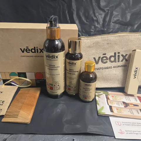 BOXED VEDIX 7-PIECE HAIR CARE SET
