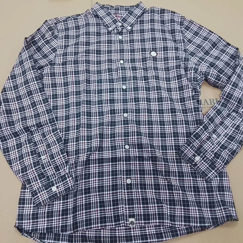 PRETTY GREEN LONG SLEEVE CLASSIC FIT SHIRT - L