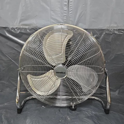 SENELUX 20 INCH CHROME GYM COOLING FAN