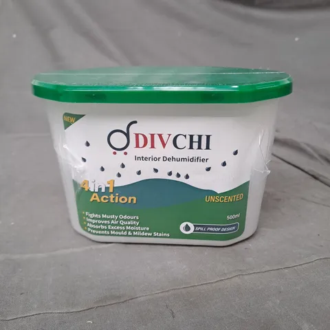 12 X SEALED DIVCHI UNSCENTED INTERIOR DEHUMIDIFIERS 
