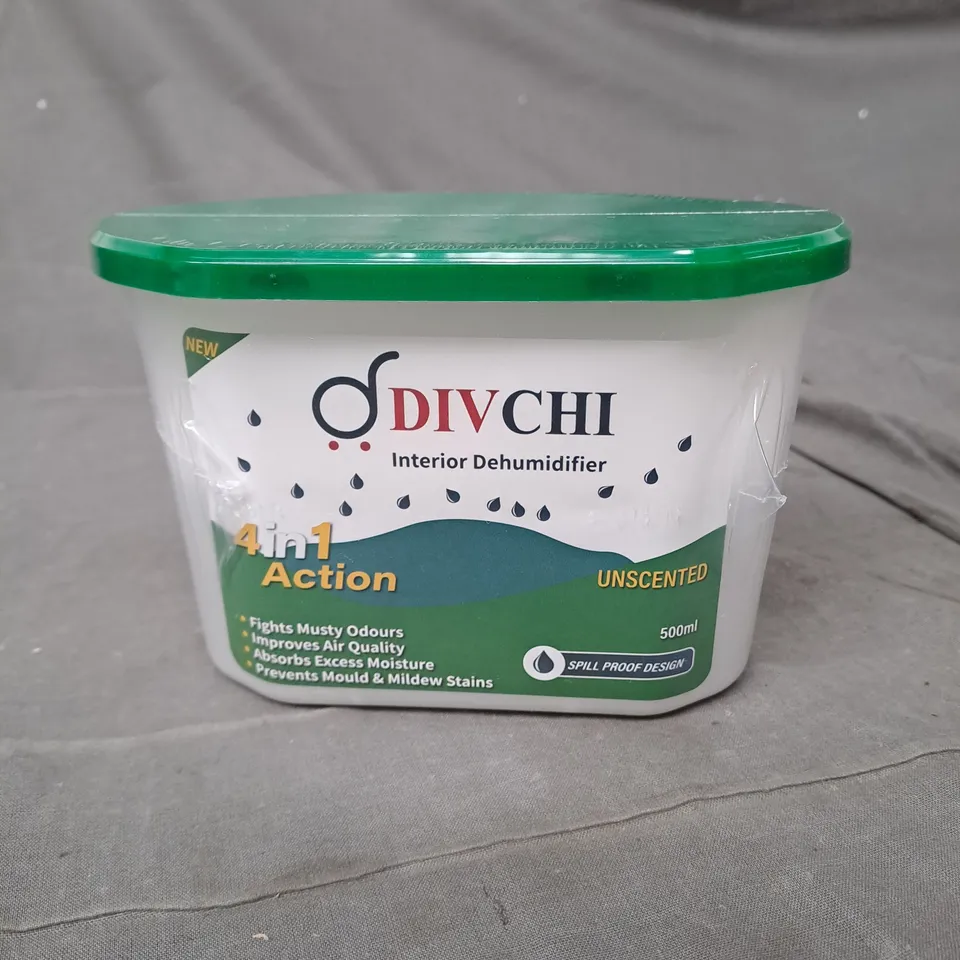 12 X SEALED DIVCHI UNSCENTED INTERIOR DEHUMIDIFIERS 