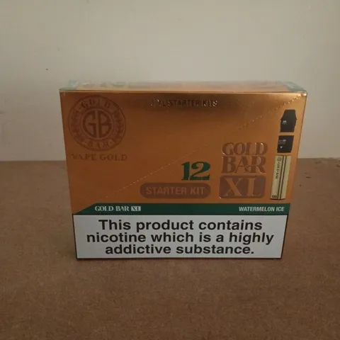 BOXED AND SEALED VAPE GOLD 5 XL STARTER PACKS WATERMELON ICE