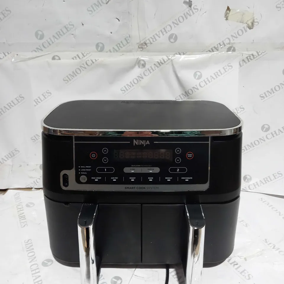 BOXED NINJA FOODI MAX 9.5L DUAL ZONE AIRFRYER AF451UK