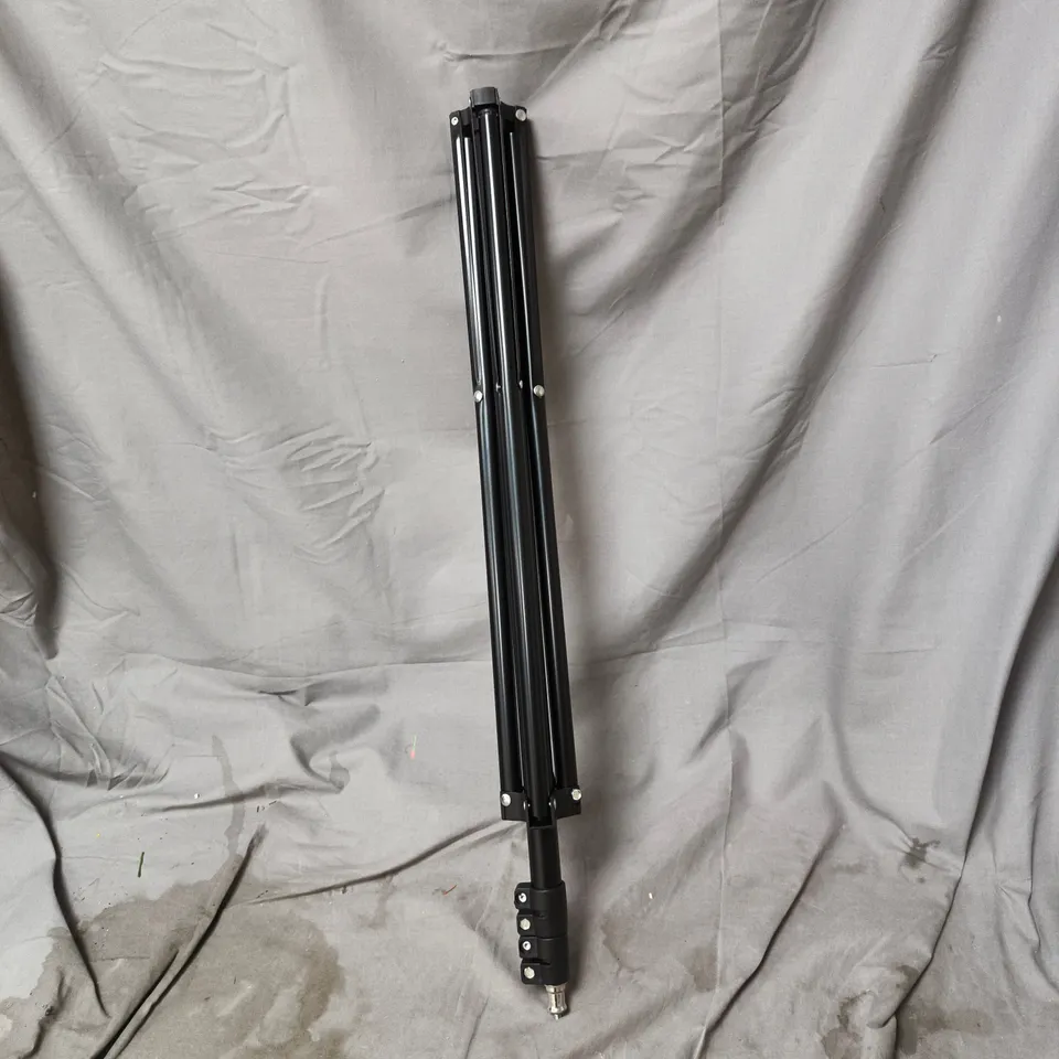 BLACK PORTABLE PHOTOGRAPHY STUDIO LIGHT STAND