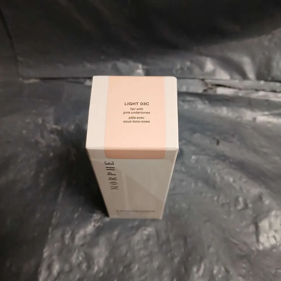 MORPHE LIGHTFORM EXTENDED HYDRATION FOUNDATION IN LIGHT 03C - 30ML, BOXED