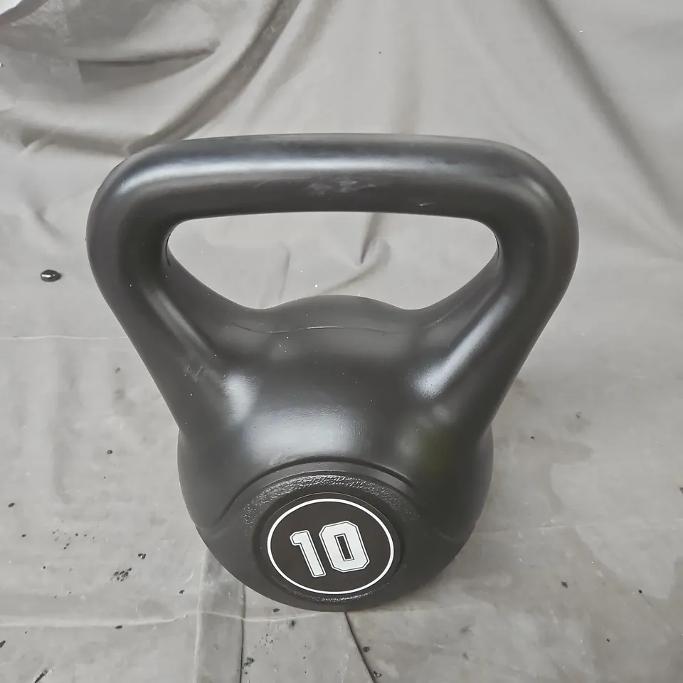 10KG KETTLEBELL IN BLACK